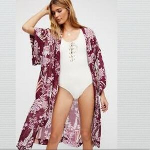 Free People If You Say So Kimono